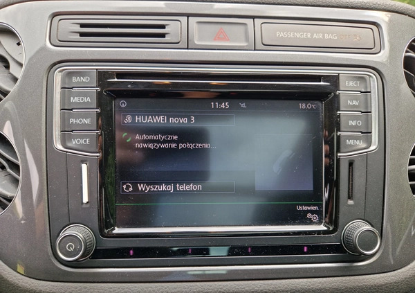 Volkswagen Tiguan cena 62900 przebieg: 72000, rok produkcji 2015 z Gniewkowo małe 352